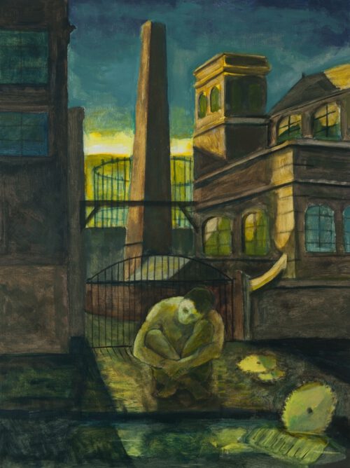 Melancholy - somber tones